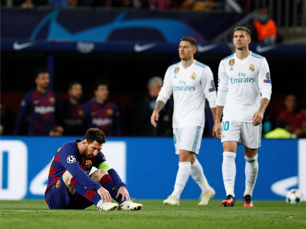 趁火打劫！西媒：皇马欲利用巴萨欧冠失利